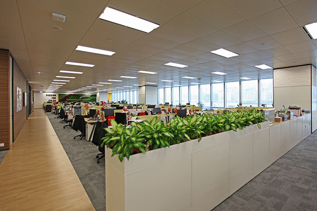 totalgroups environment hk canon office work space Interior Design