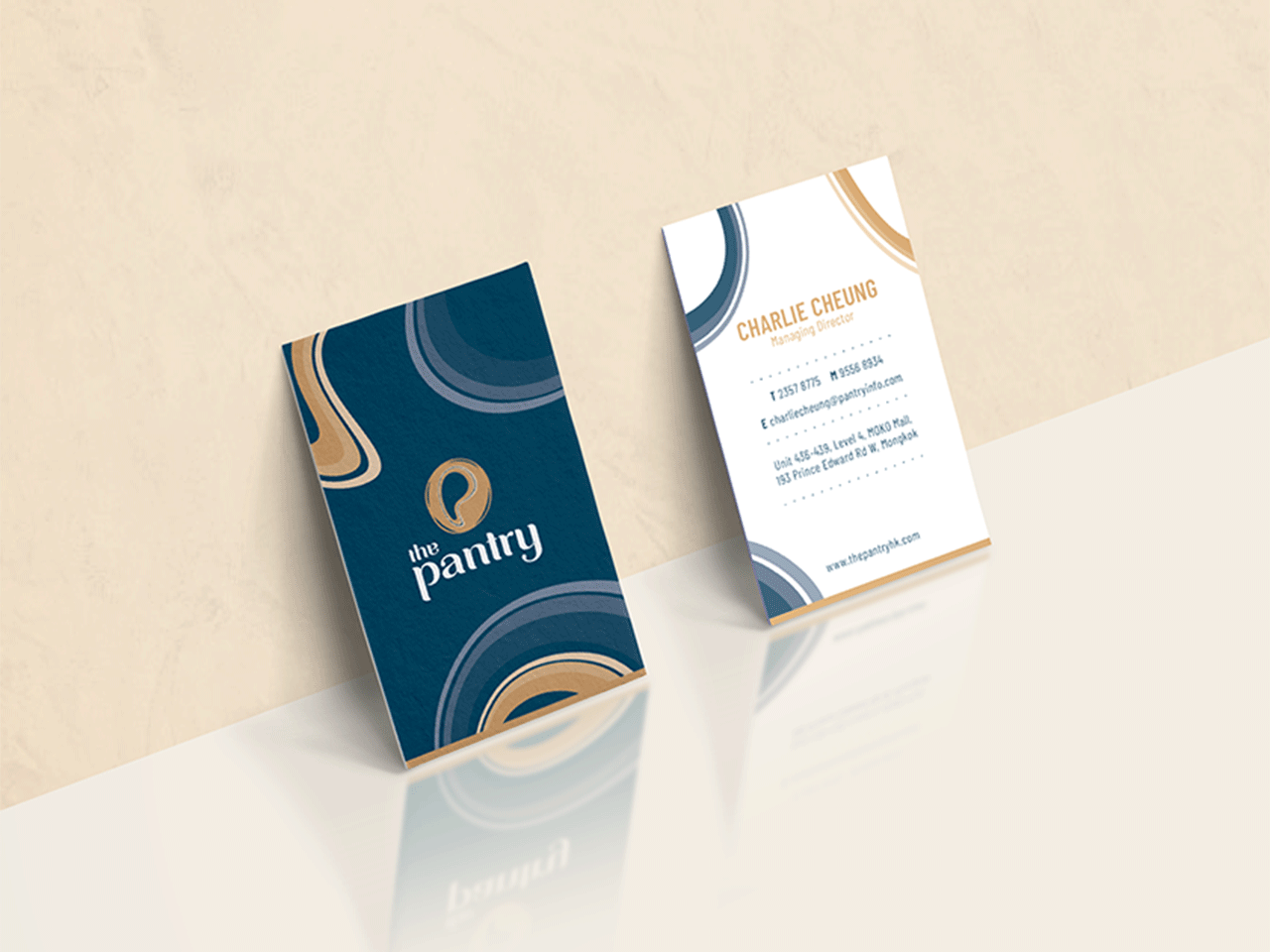 totalgroups branding hk the pantry business card
