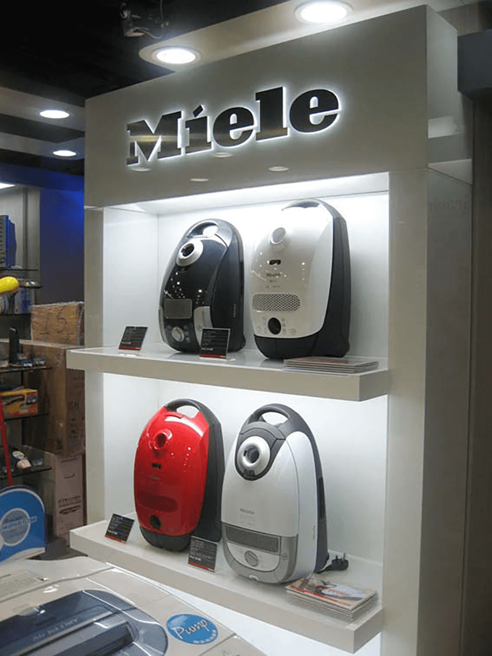 totalgroups design hk miele in-store design