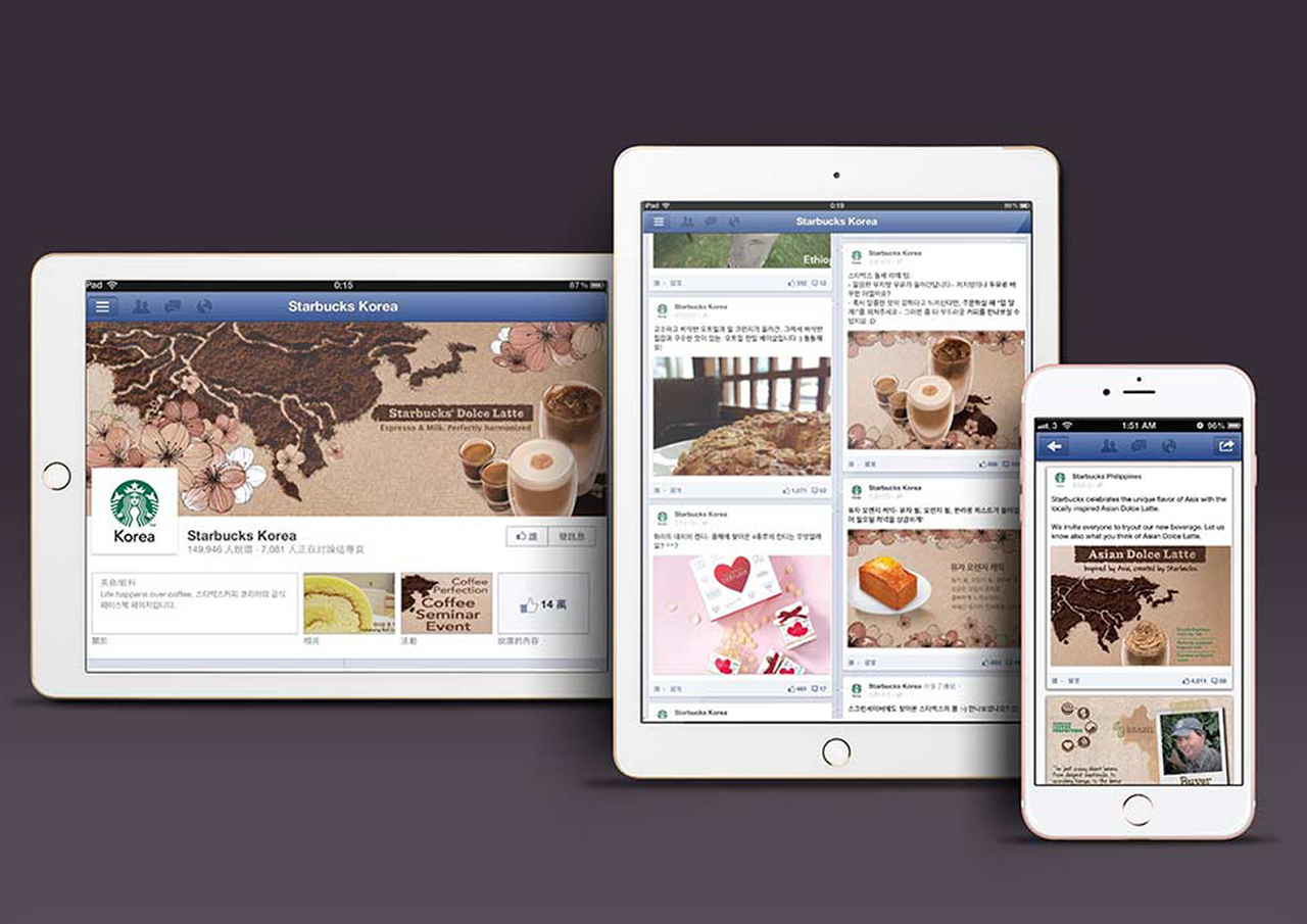 totalgroups design hk starbucks social media Facebook application